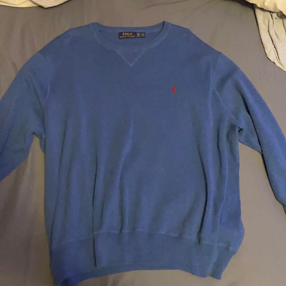 Blue Polo Ralph Lauren Pullover Sweater